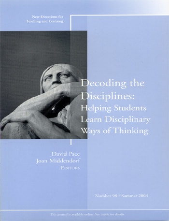 Cover of book "Decoding the Disciplines"